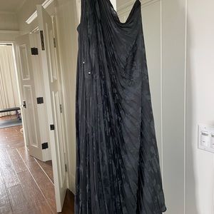 One shoulder banana republic dress